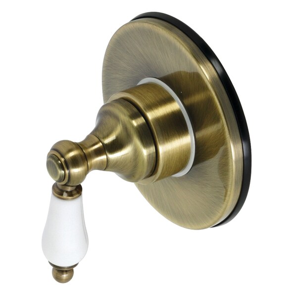 Kingston Brass Diverter Valve, Antique Brass, Wall Mount KS3033PL - main
